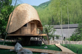   度向建筑在中国设计“异形”乡村别墅